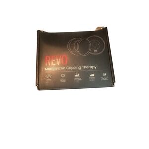 REVO the Original 4-In-1 Smart Cupping Therapy Massager With Red Light Therapy